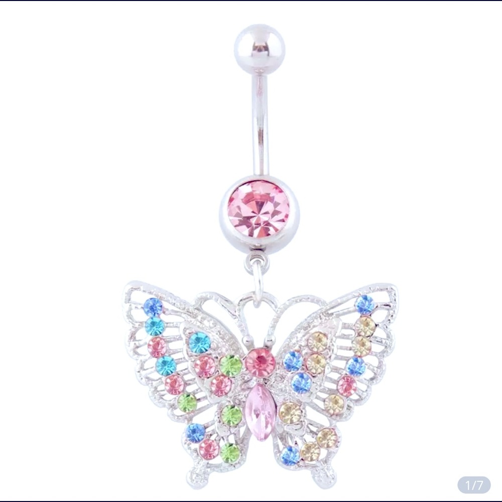 Butterfly Belly Ring